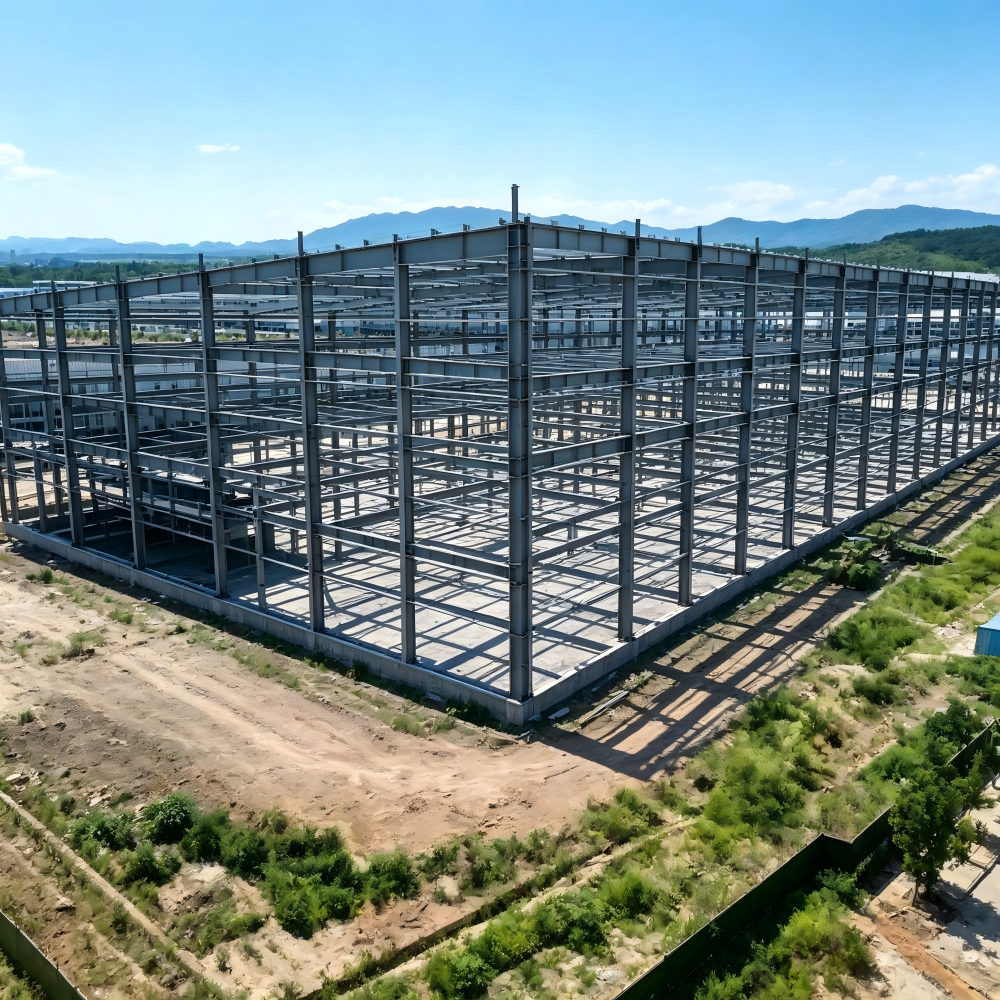 Storage Customization Customized Steel Structure Warehouse Prefabricated Large Span Storage Building Industrial Storage