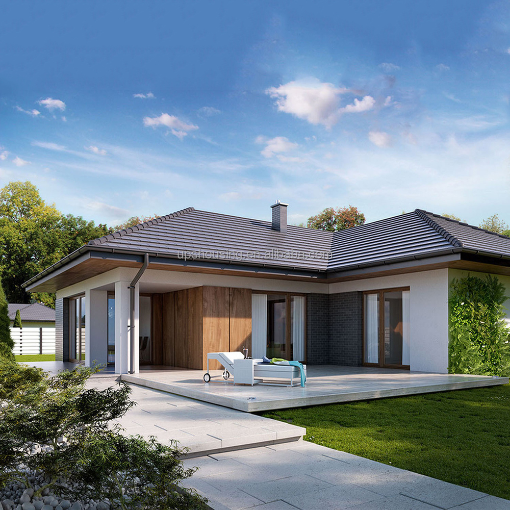 Econel Unique Design Water Resistant Ready Made Prefab Cement House Prefabricated Concrete Family Home