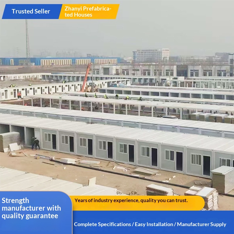 Export Earthquake-Rescue Modular Hospital Quick-Assembly Container Movable Prefabricated House Foldable Container Office Model