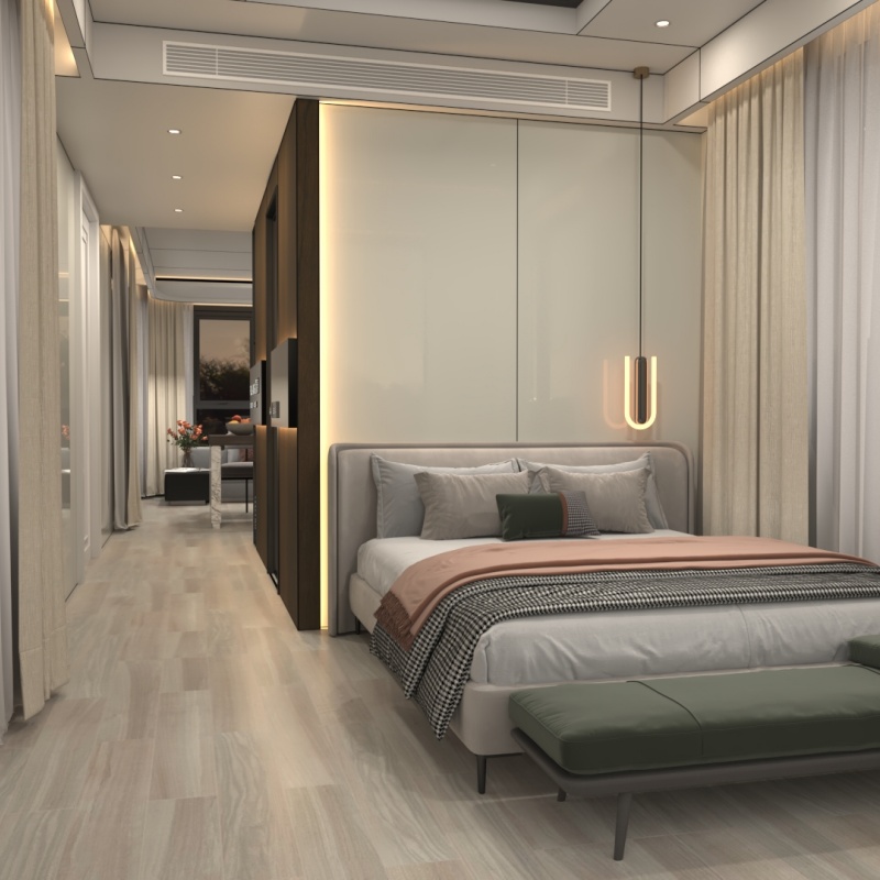 Modern Capsule House 2 Bedroom Room Movable Prefabricated House Space Capsule Hotel Smart Mobile Steel With Kitchen
