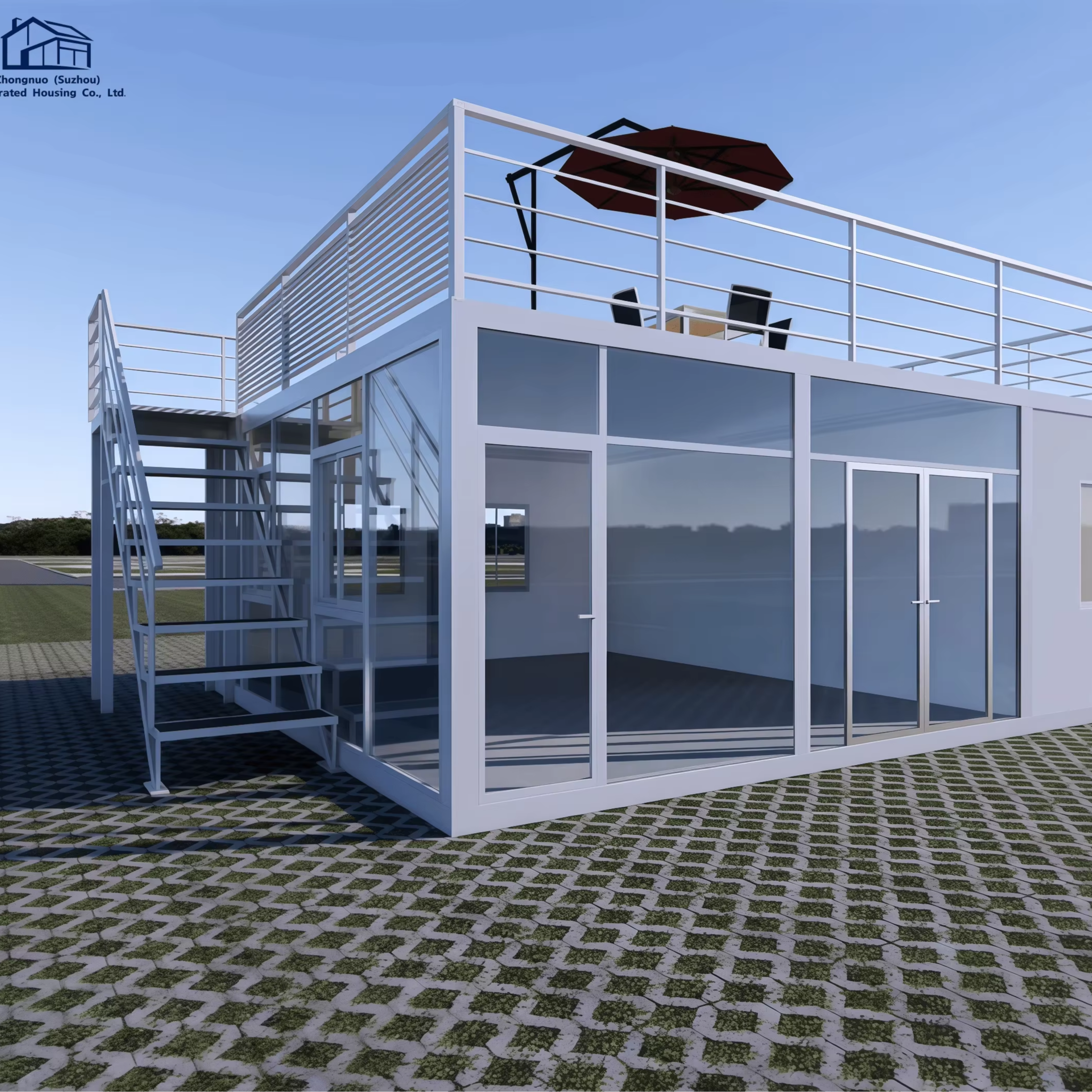 ZN Multi-Story Assembled Container House Prefabricated Modular Apartment Portable Living Building