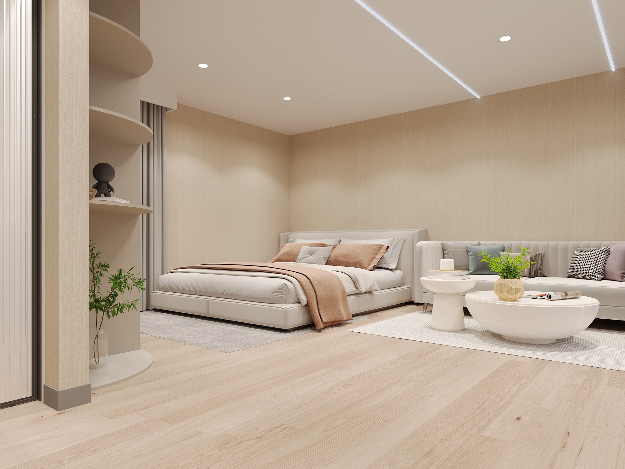High Quality Modern Prefab Villa House Large Expandable Container House for Family Living 2 Bedroom Prefab House