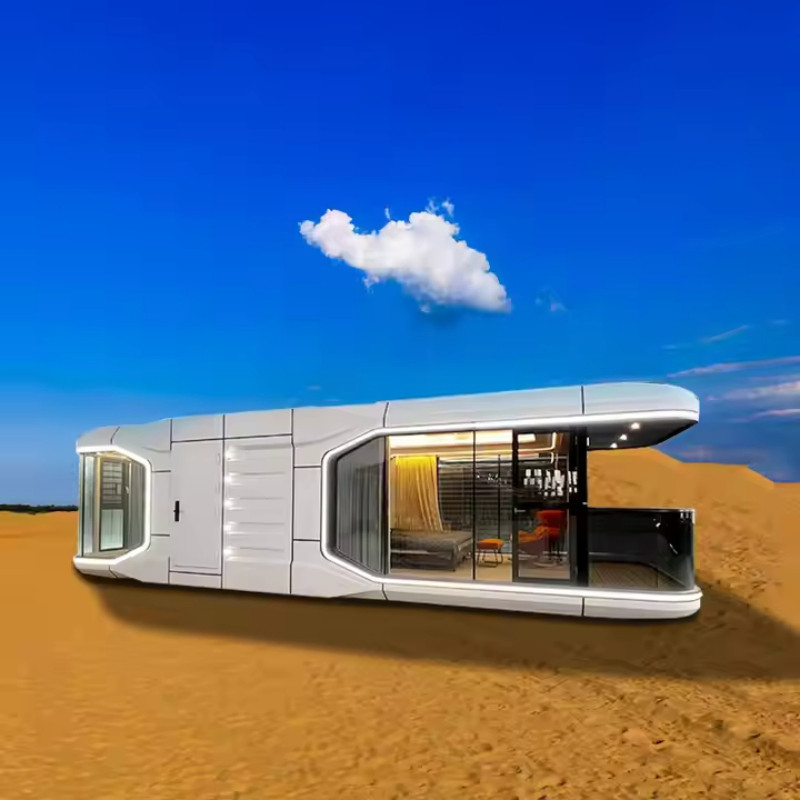 Luxury Waterproof Modern Portable Movable Modular Space Capsule Houses