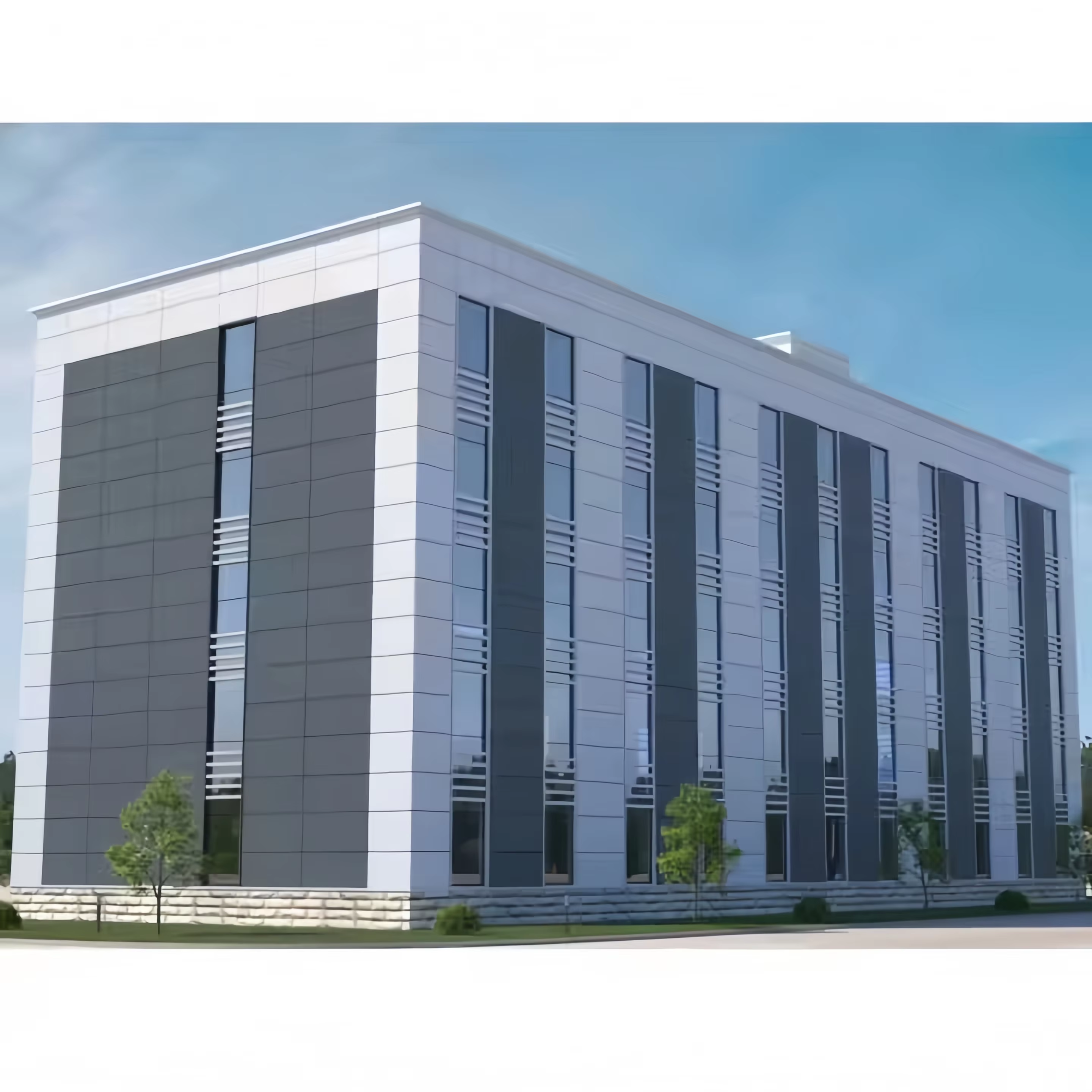 Fast Install Multi-Story Prefab Lightweight Steel Structure Building Welded Construction Custom Engineered for