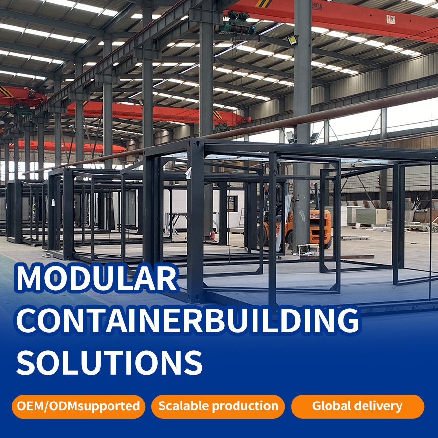 Modular Quick Build Prefab House, 20ft Bolt-Together Container Cabin for Worker Dormitory