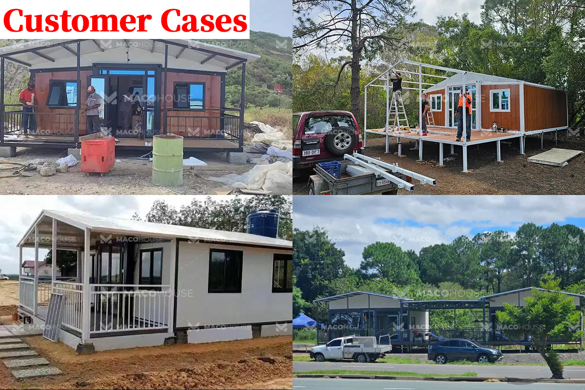 Expandable Modular Portable Container Home Foldable Prefabricated Tiny Villa Residential Commercial Building