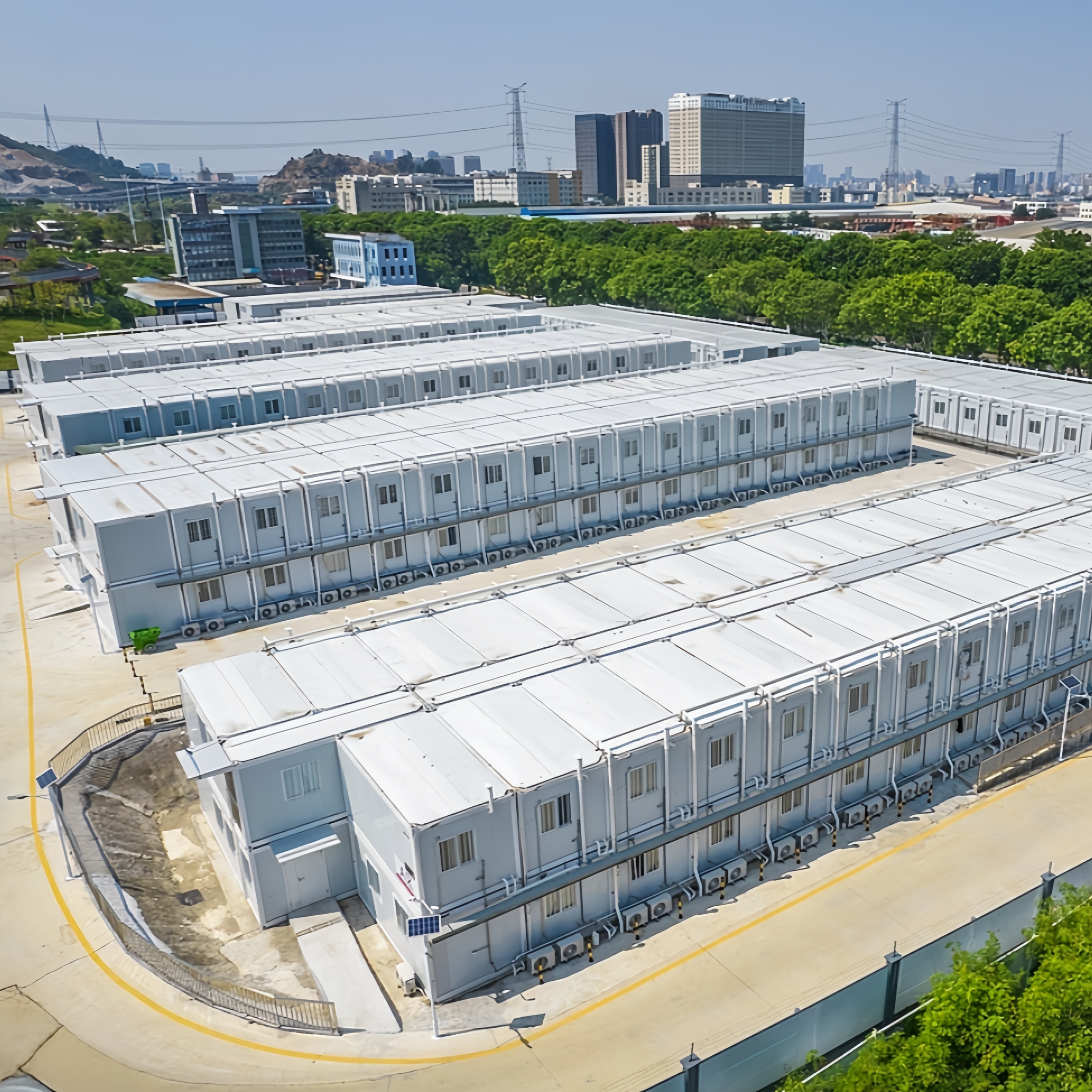 Fast Build Multi-Functional Steel Sandwich Panel Container House Prefab Modern Design Environmental Protection Temporary