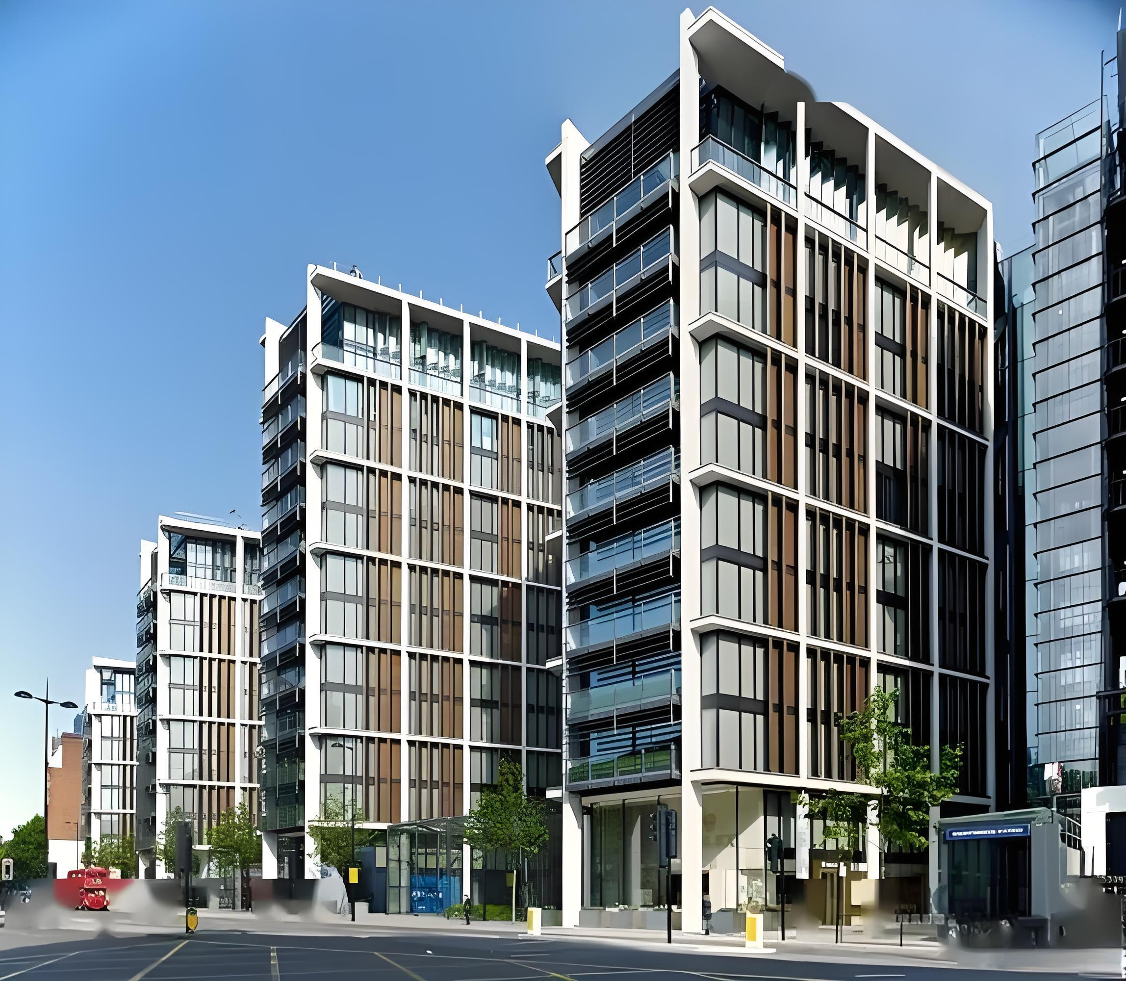Modern Structural Steel Multi-Story Modular Prefabricated Apartment Building Fast Install Customized Color 5-Year Warranty