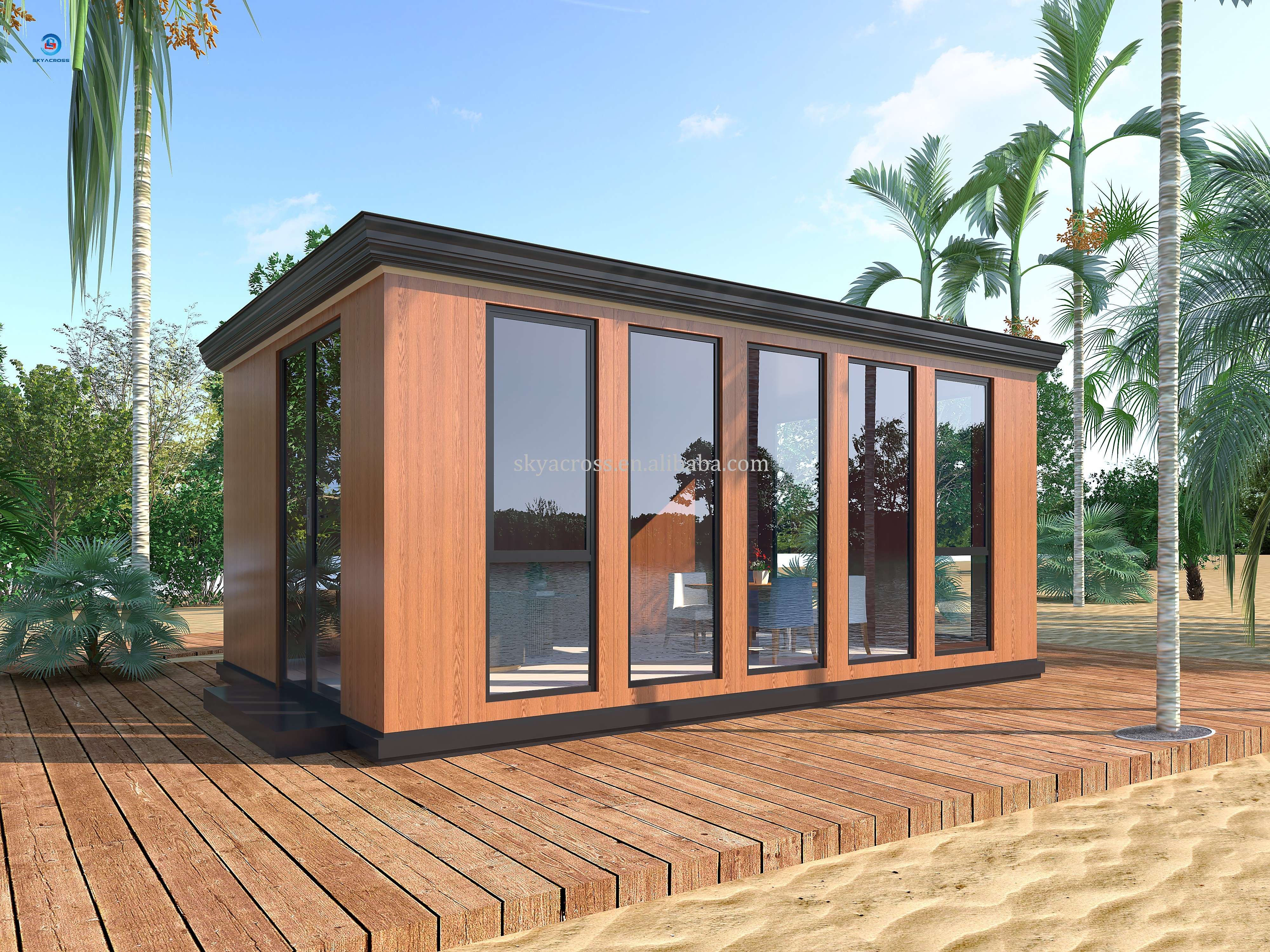 Expandable Container Villa 2 Bedrooms Prefabricated Container Expandable House For Sale Prefabricated House