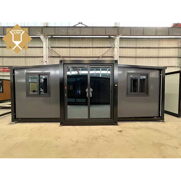 Manufacturer Direct Sale Expandable Folding Container House 20ft/40ft Modular Luxury Hotel Use Modern Design Suzhou Lion Brand