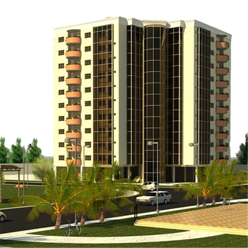 Steel Structure Design Render 1