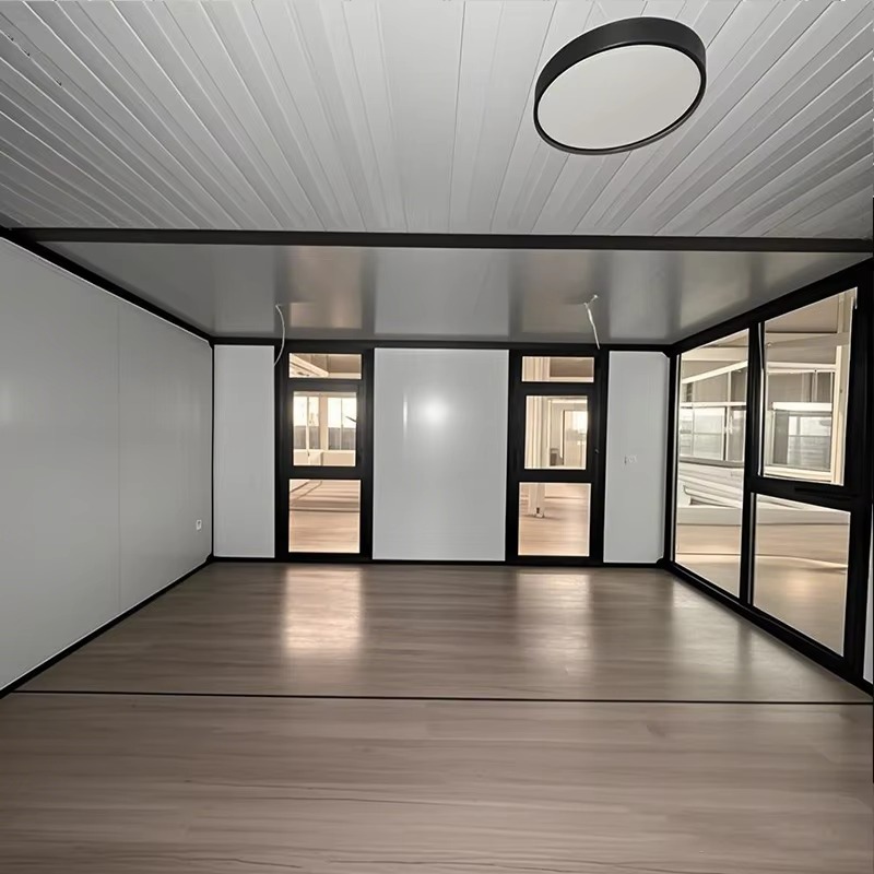 Luxury Modern Steel Structure Quick Build Prefabricated Expandable Container House Mobile Tiny Home Sun Room Prefab Villa