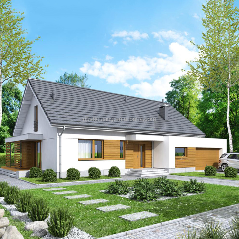 Econel Unique Design Water Resistant Ready Made Prefab Cement House Prefabricated Concrete Family Home