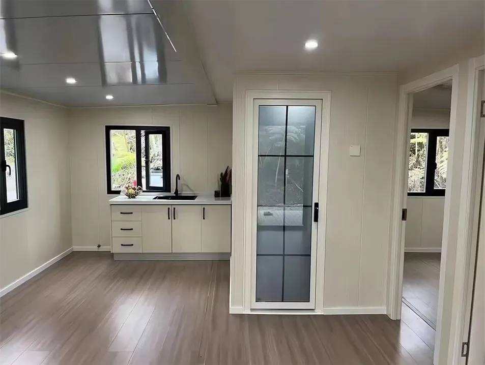 Container House Setup View