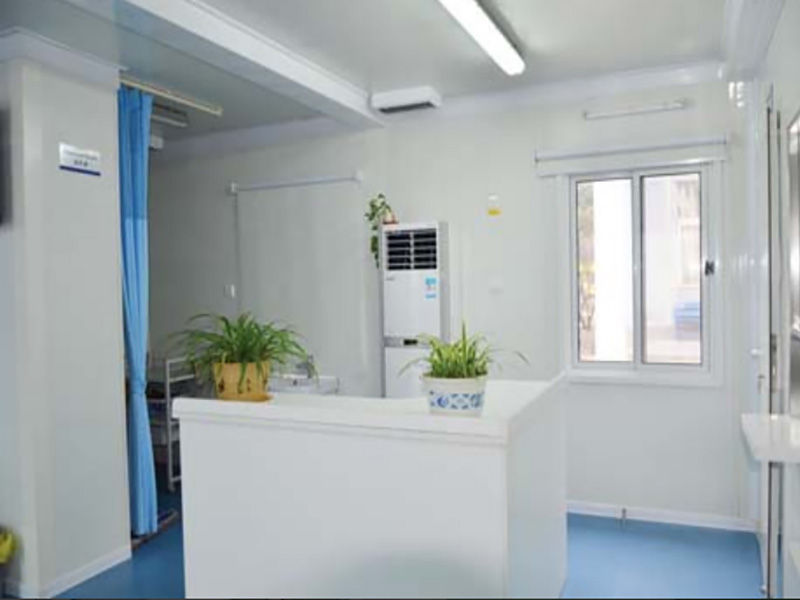 Cost Effective High Strength 20ft Modular Medical Clinic with Bathroom for Mobile Treatment Center