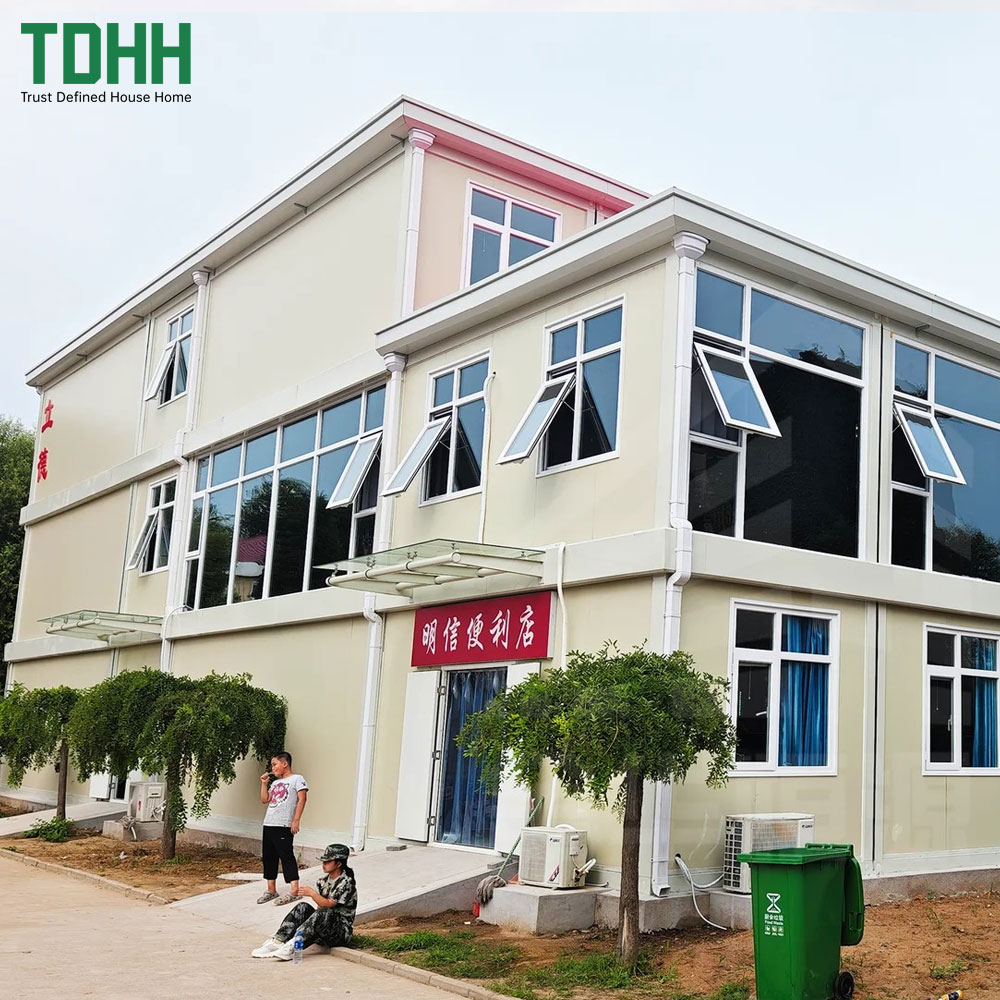 Custom Design School Teaching Complex Building Prefabricated Rapid Deployment Flat Pack Mobile Classroom School Container Houses