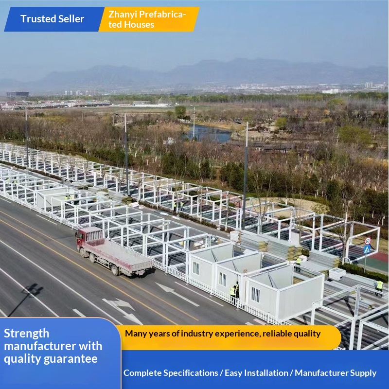 Export Earthquake-Rescue Modular Hospital Quick-Assembly Container Movable Prefabricated House Foldable Container Office Model