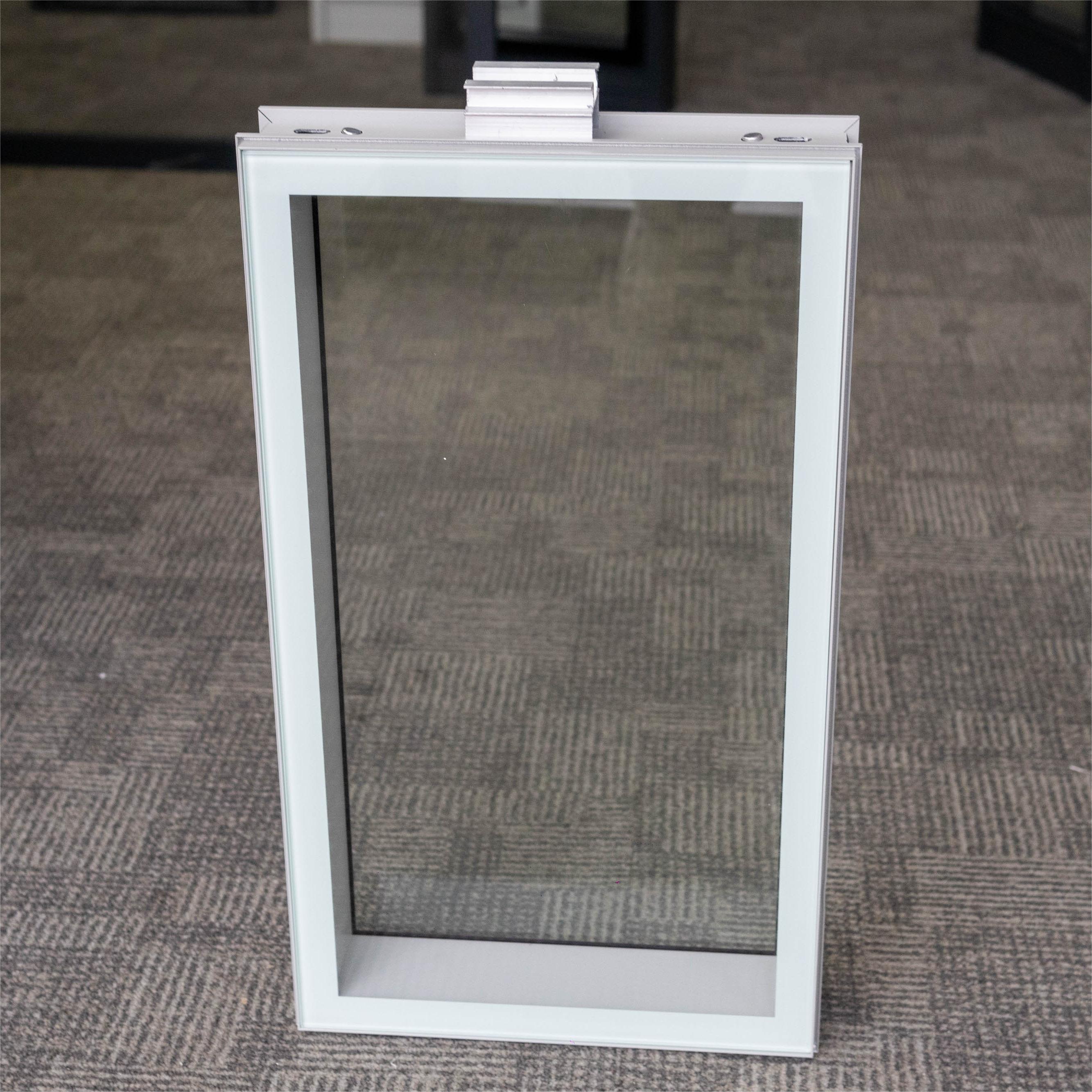 White Edge Glass Profile