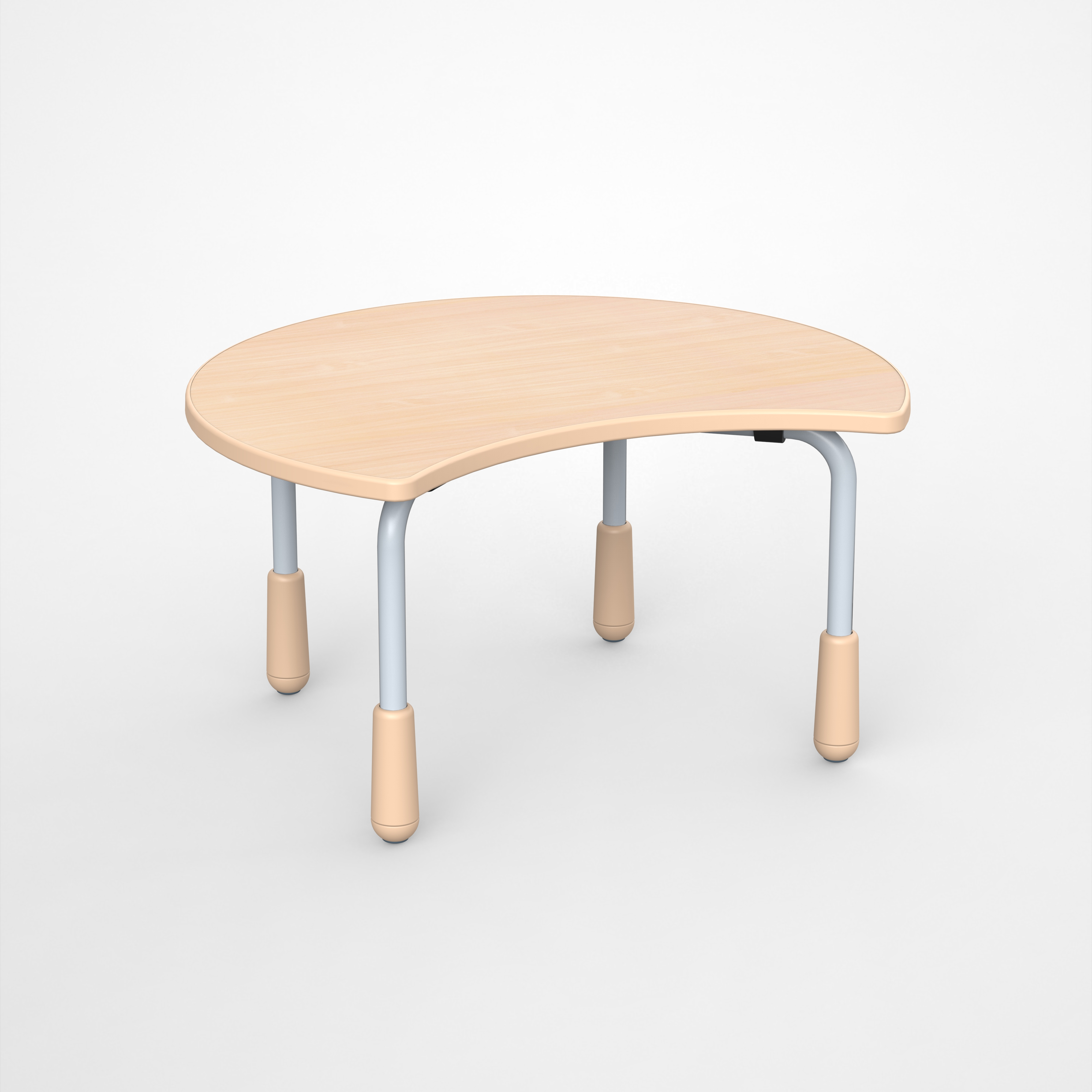 Particle Board Daycare Kids Table Adjustable Leg Student Learning Modular Table and Chair Set for Classroom
