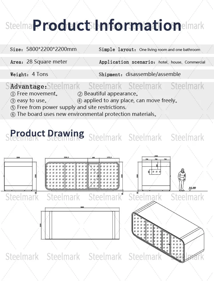 High Quality Container Houses Prefabricated Houses Modern Design Modular Houses