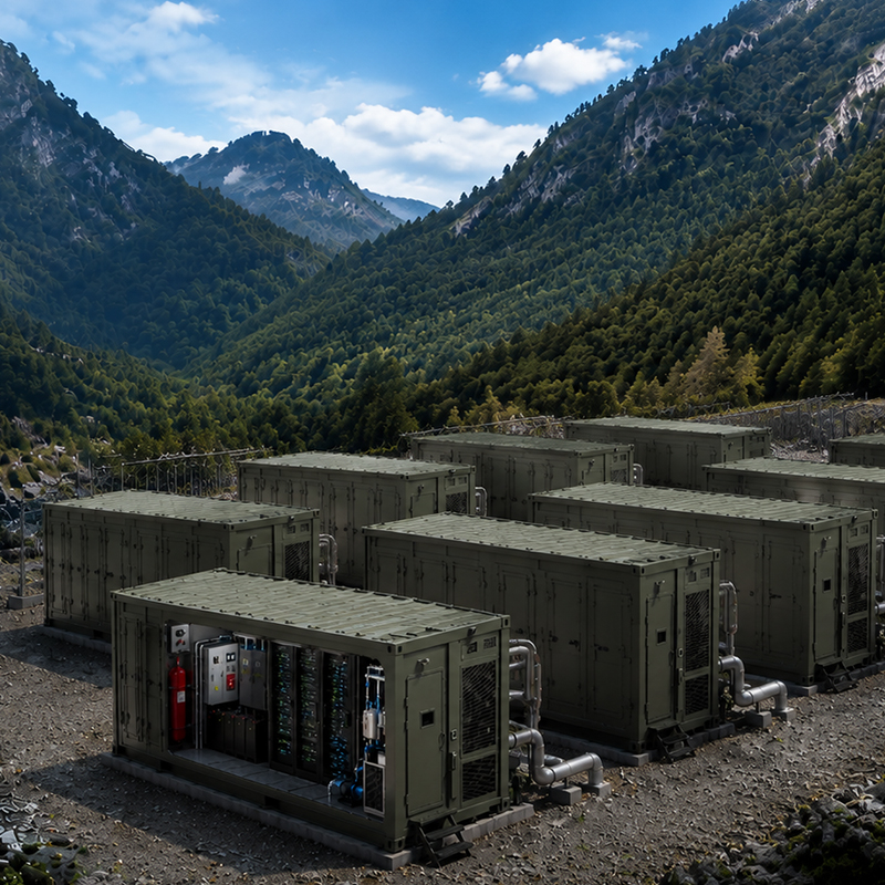 BRM Bunker Data Center Containerized Prefabricated Site 20ft 40ft Modular Data Center Container