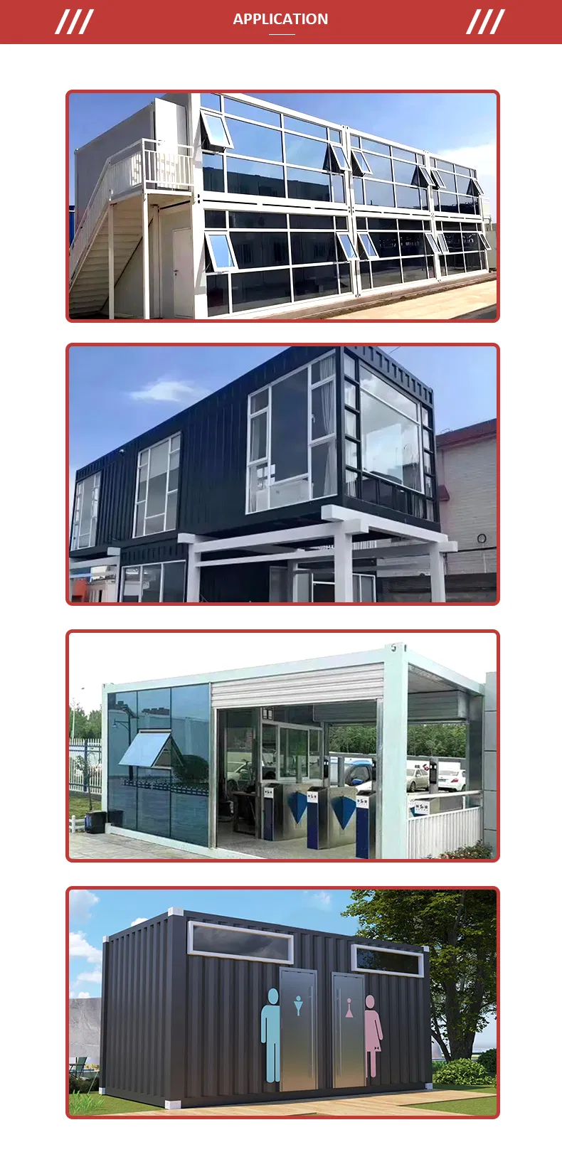 Modern Prefab House Portable Modular Foldable House Container House Mobile Home Tiny House Prefabricated House Casa Modular Casa Prefabricada Tiny Home