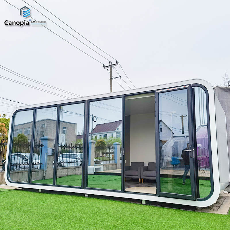 Modulares Houses Apple Cabin Modular Homes House Capsule for Sale Prefabricated Home Prefab Tiny Commercial Space