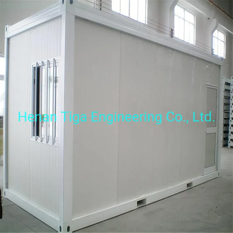 Two Storey Modular Worker Living Construction Site Office Prefabricated Foldable Container House