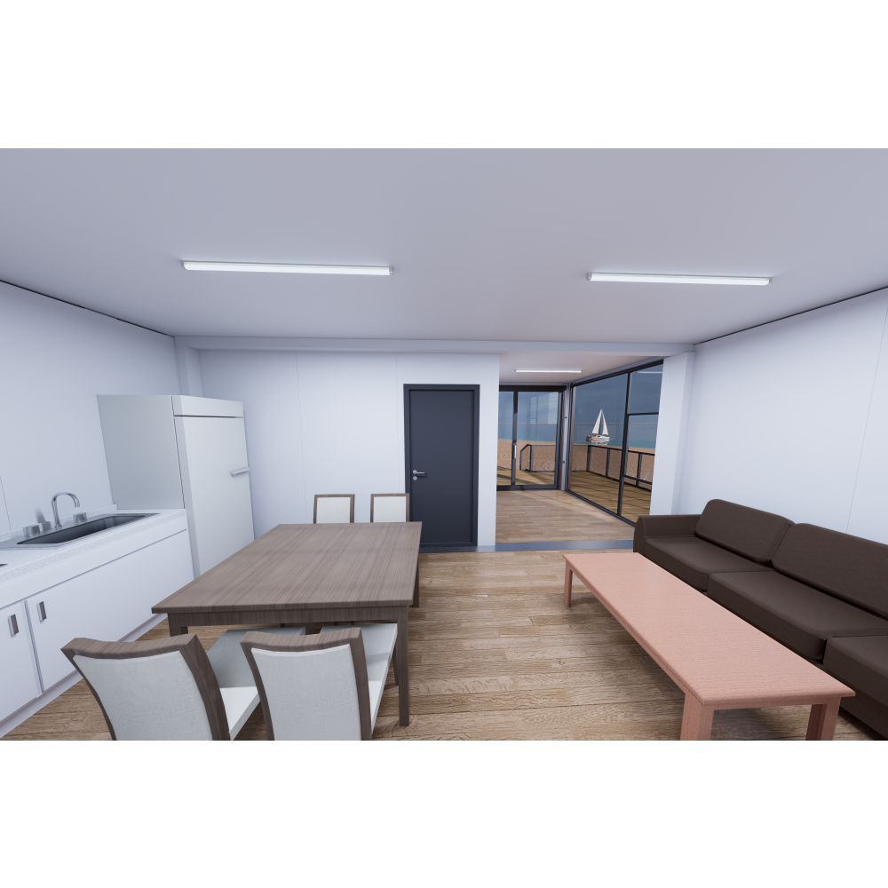 Expandable 40ft Foldable Prefab Container House Modular Tiny Home for Sale Wholesale