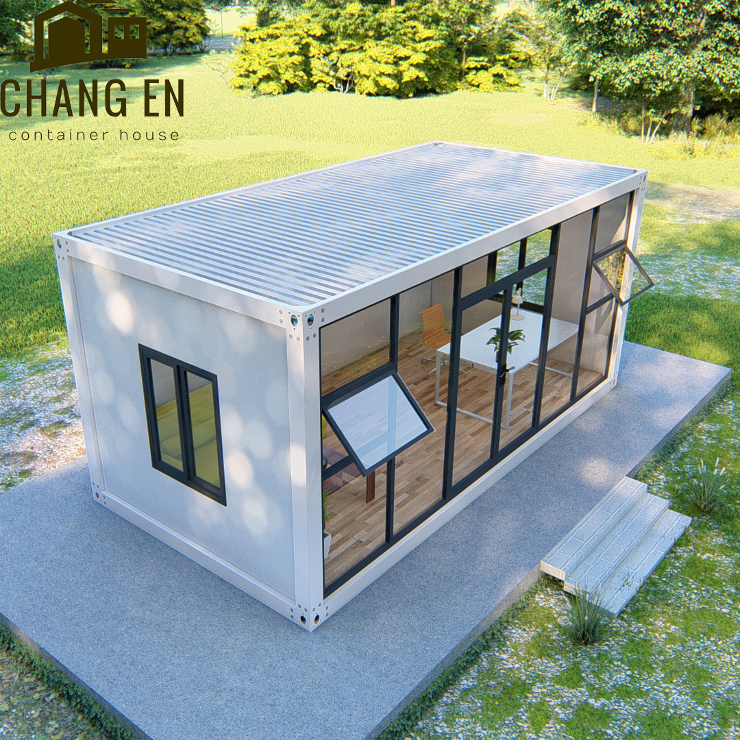 New Innovations 20ft Steel JHCE1 Container Easy Install Luxury Home Office Cabin Foldable Modular Tiny House for Sandwich Panel