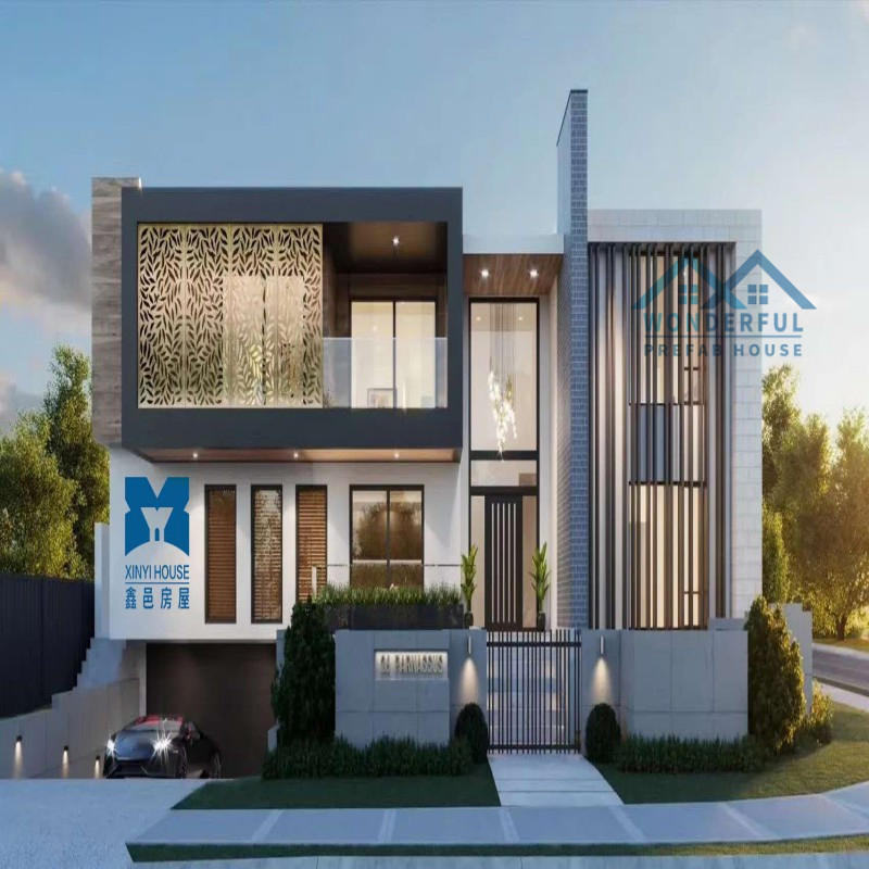 High Quality Affordable Steel Frame Building Modular Light Steel Villa
