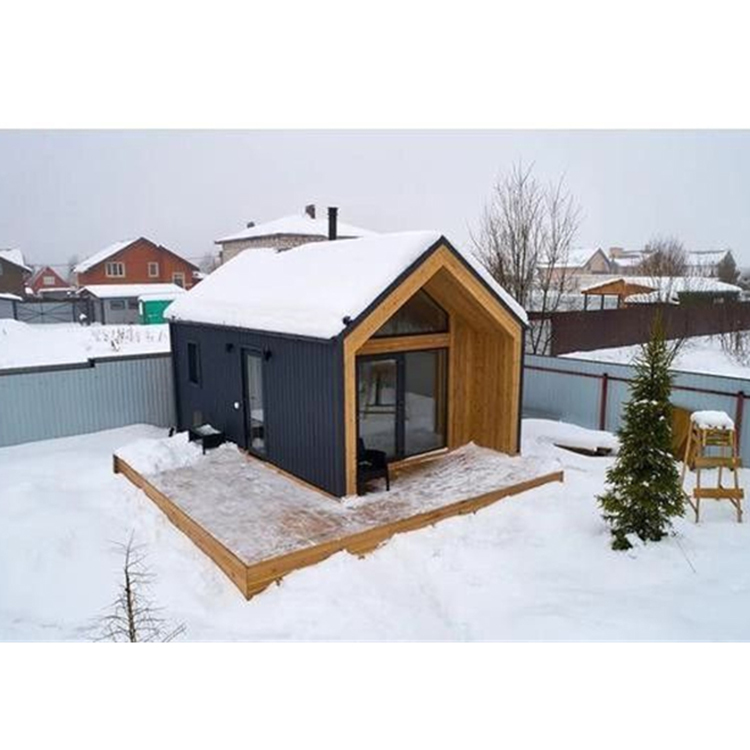 Luxury Prefabricated Wooden House Tiny Home Mobile House Prefab Cabin Miniature House Comfortable Residence From China Wooden