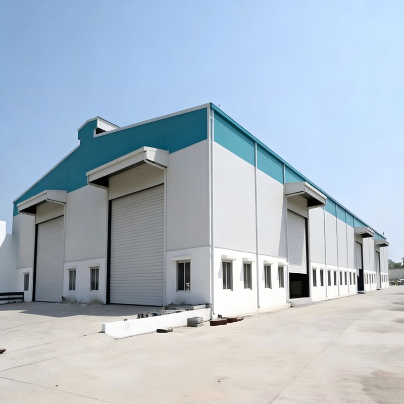 Customized Modern Multi-storey Steel Structure Building Prefabricated Commercial Office &amp; Warehouse Eco-friendly