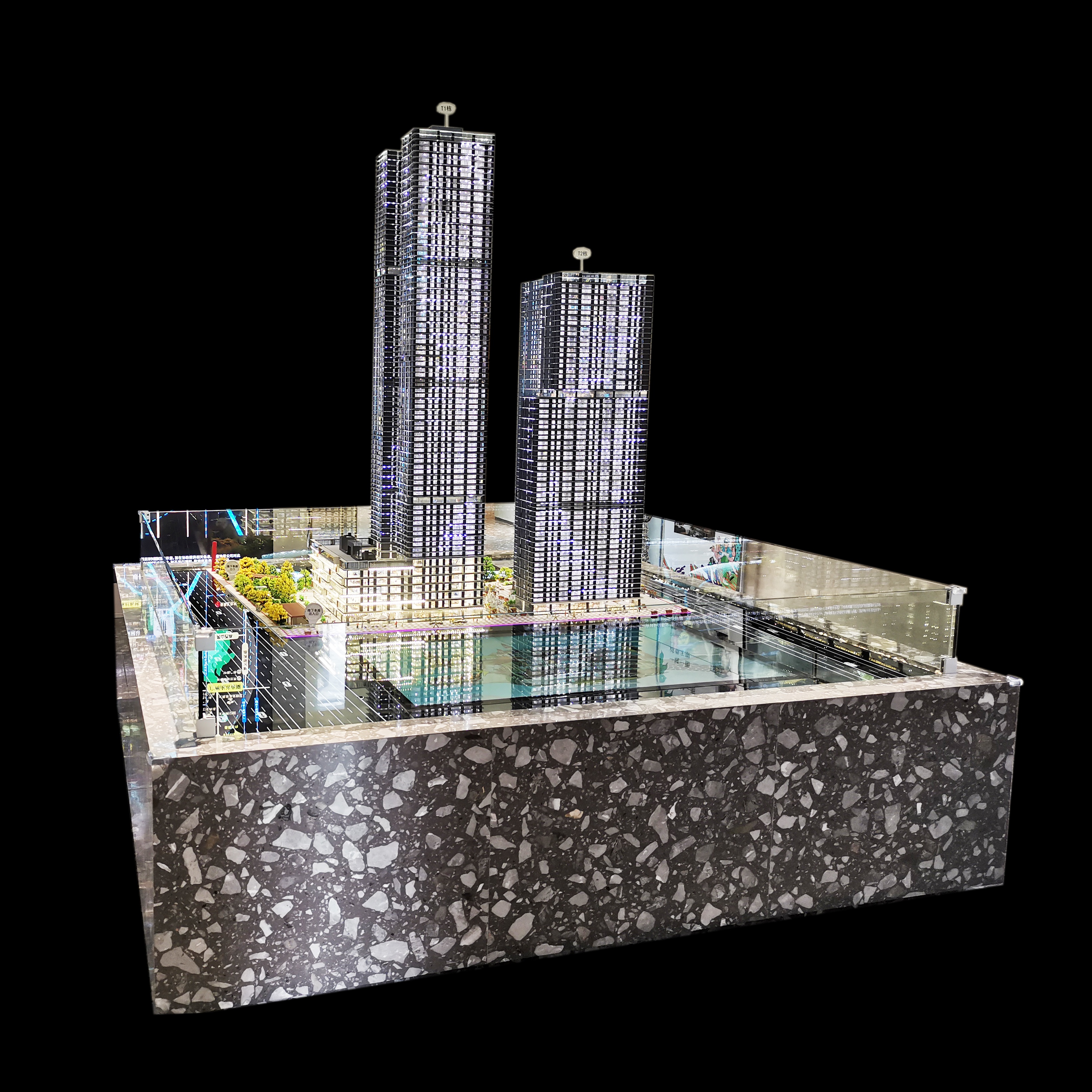 Office Building Scale Model 3