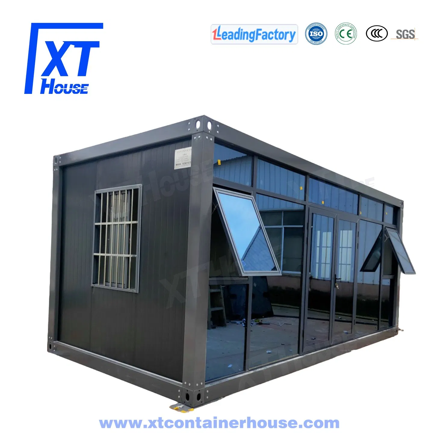 Cheap Modern 20feet Flat-Pack Factory Wholesale Price 20FT Modular Living Container House Flat Pack House Ready to Living Prefabricated Portable Container House