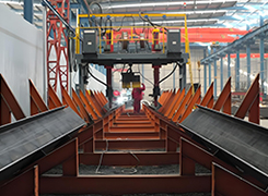 Automatic H-beam welding