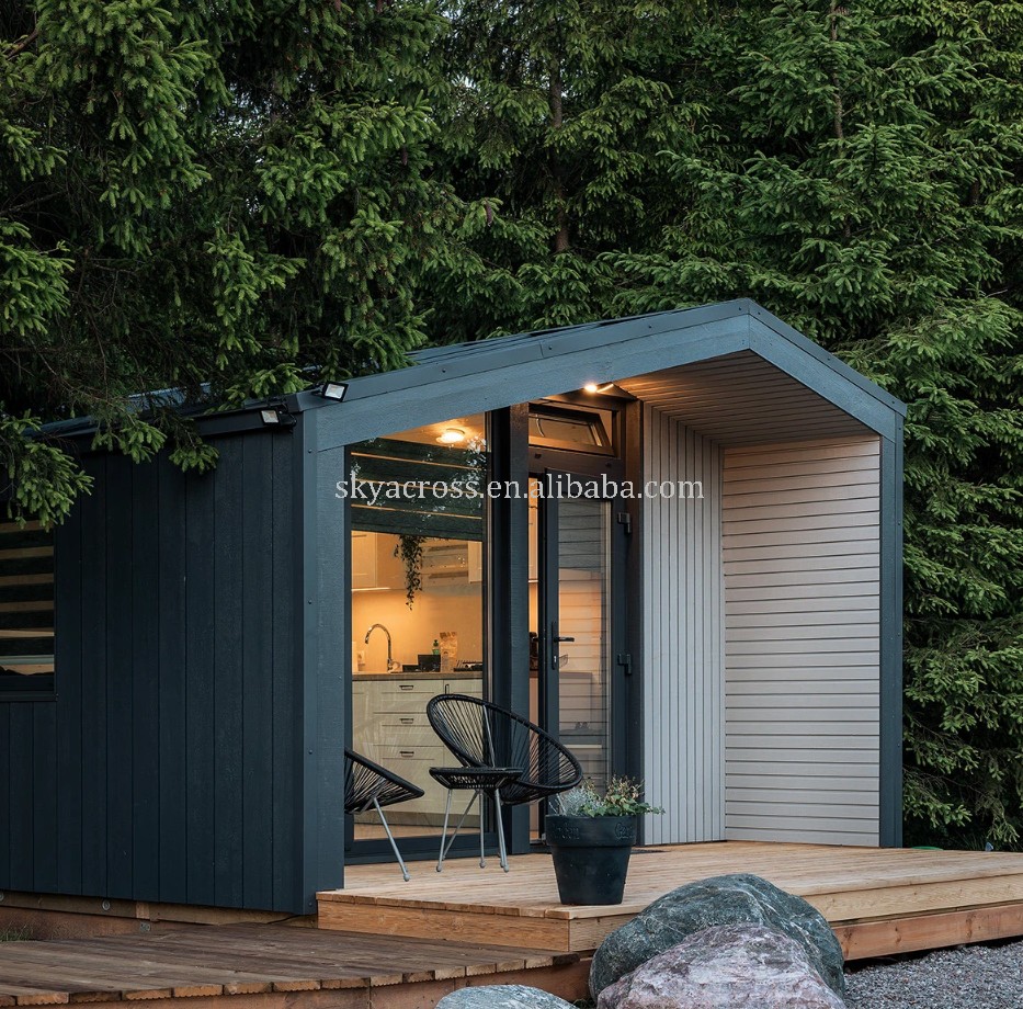 One Bedroom Prefab House Garden Buildings Cabin Outdoor Office Pod Granny Flat Australian Tiny Home Prefab House Kit Cottage