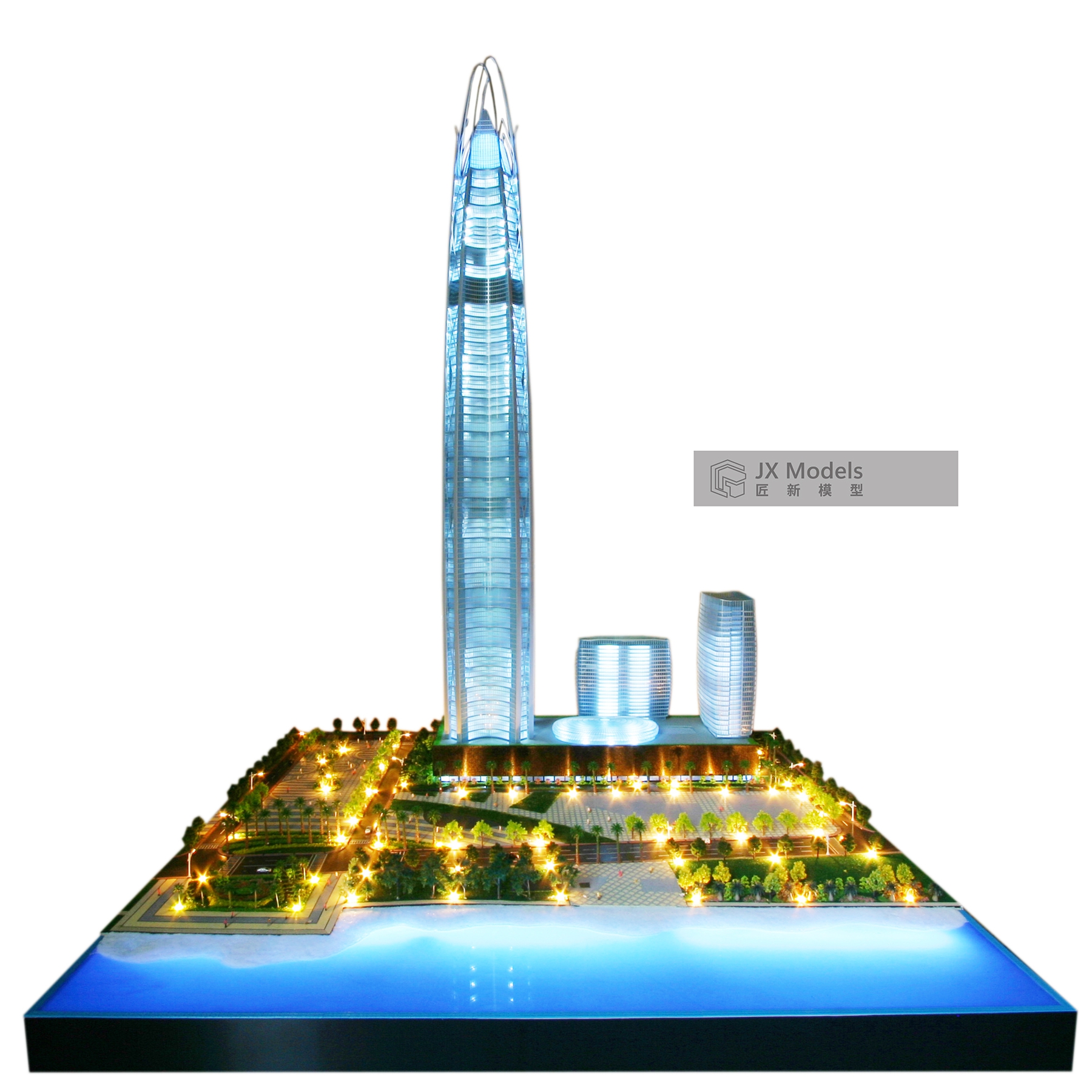 Office Building Model View 1