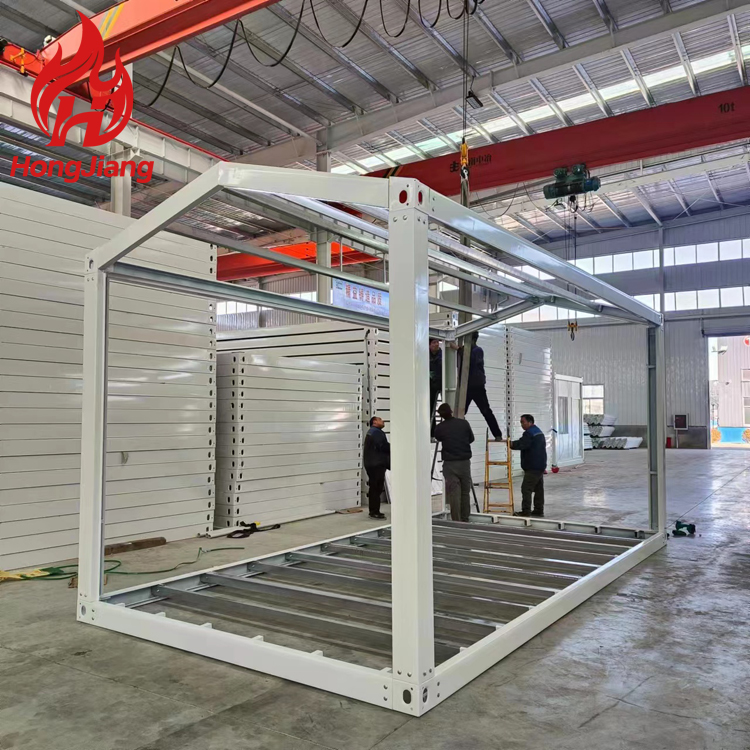 Cheap 20 Feet Detachable Light Steel Prefabricated Container House Office Prefabricated Container House Frame Affordable Housing