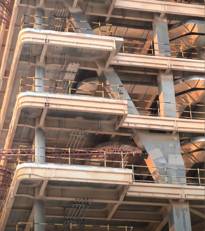 Prefab Light Weight Modern High Rise Multi Story Steel Structure Apartment Building