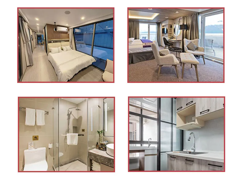 Luxury Movable Prefabricated Container Space Capsule Customizable Mobile Residences Container House Mobile Home Modular Space Capsule House