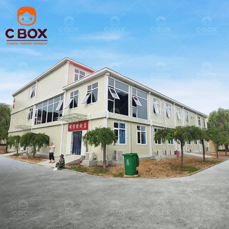 Cbox Wholesale Prefab Teaching Building Multi-Story Tiny Homes Mobile School Classroom Modular Detachable Container House