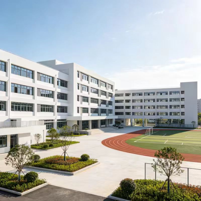 Lightweight Modern Modular Steel Structure School Prefabricated Durable School Building for Classroom