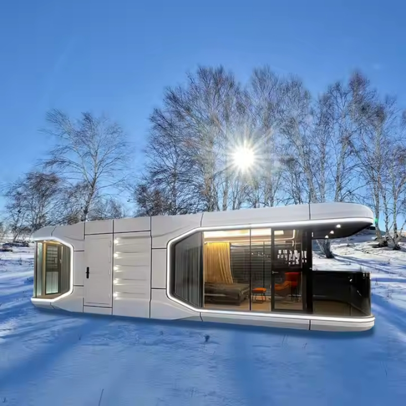 Luxury Waterproof Modern Portable Movable Modular Space Capsule Houses