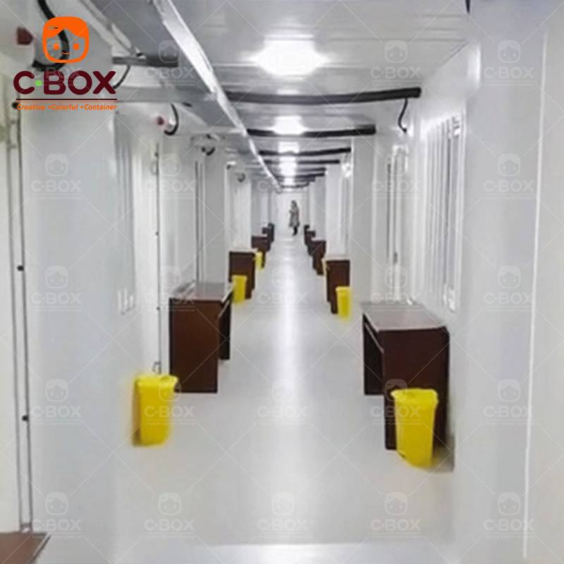 Cbox Fast Build Modular Flat Pack Hospital Mobile Temporary Isolation Ward Portable Clinic Prefab Container House