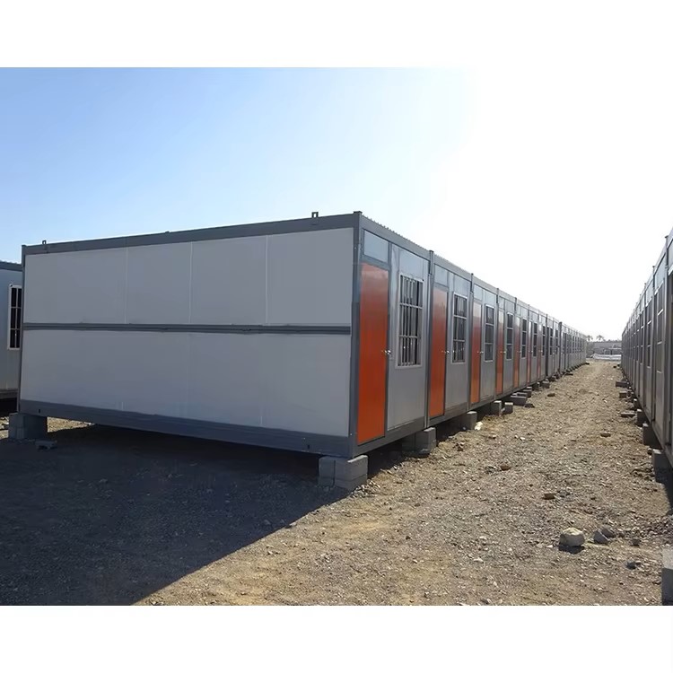 Mobilhome Maison Conteneur Pliable Luxury Living Container Prefabricated Folding Granny Flat House Sandwich Panel Three Bathroom