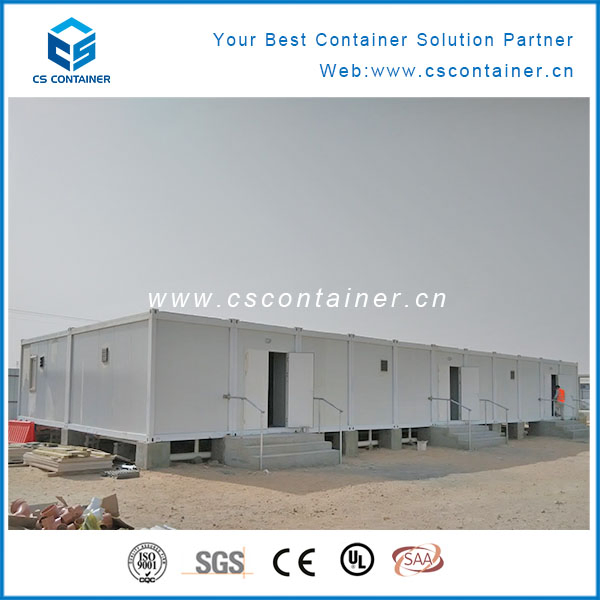 Flat Pack Container House, Office Modular Container House Two Floor Container Building