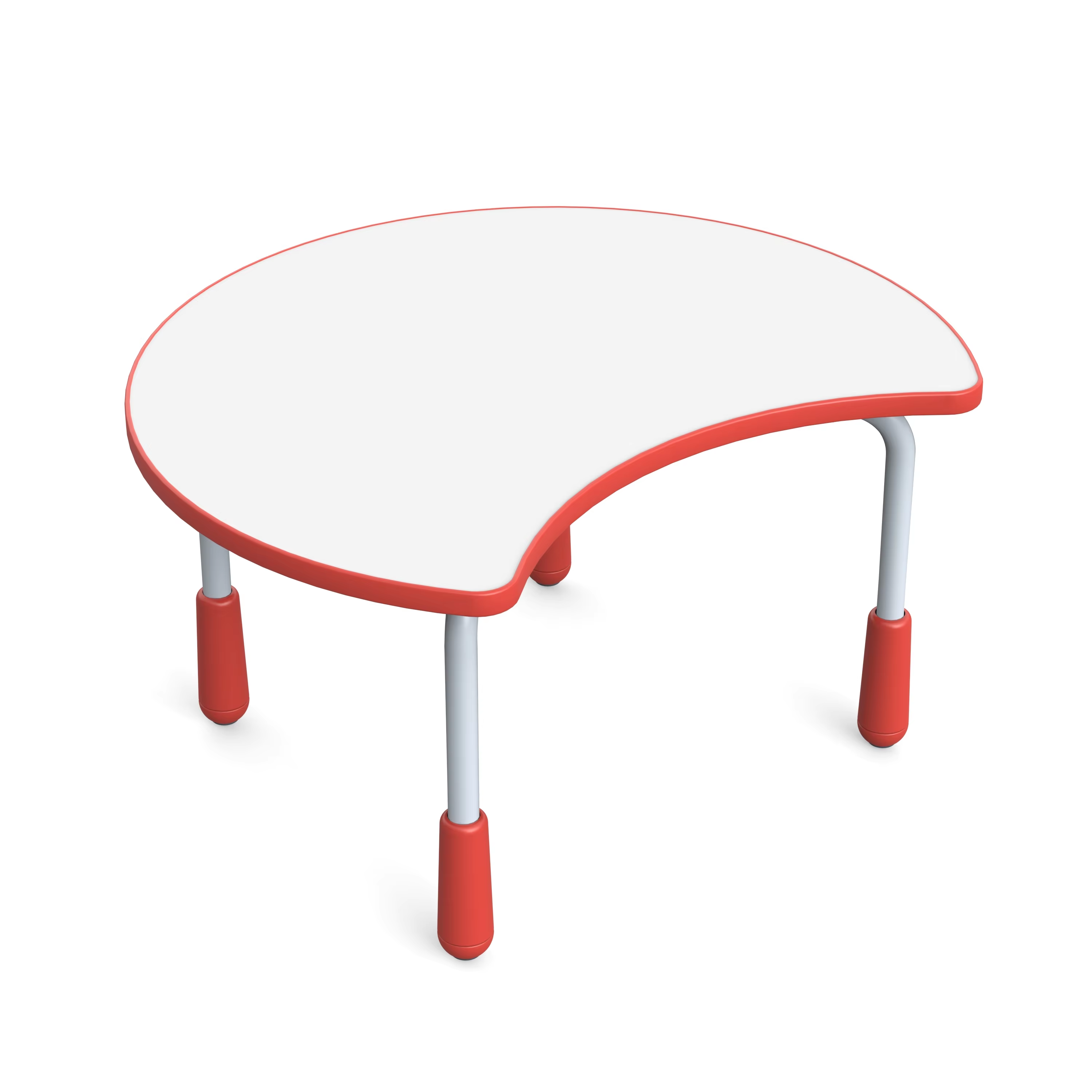 Particle Board Daycare Kids Table Adjustable Leg Student Learning Modular Table and Chair Set for Classroom