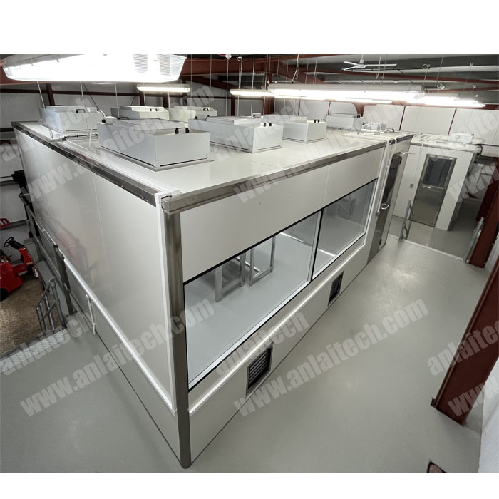Prefab Mobile Modular Medical Advices Clean Room Laboratory Cleanroom