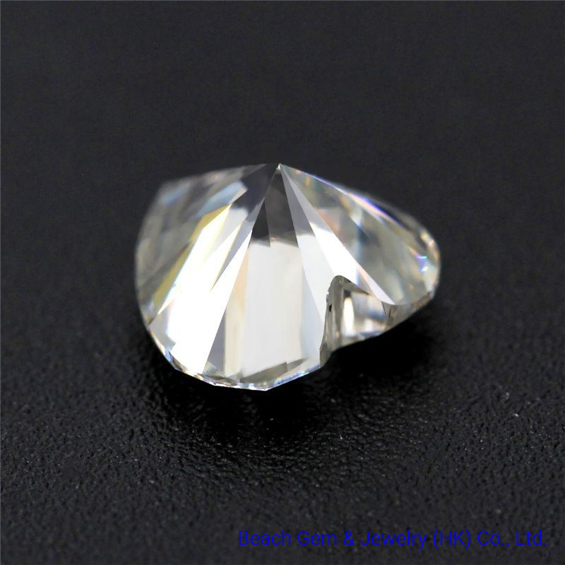 Fancy Cut Heart Shape Loose Moissanite for Jewelry Rings